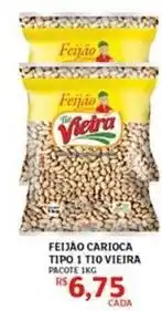 Assaí Atacadista Vieira - feijao carioca tipo 1 tio oferta