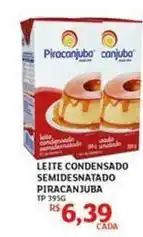 Assaí Atacadista Piracanjuba - leite condensado semidesnatado oferta