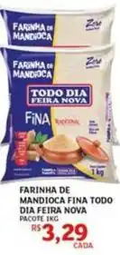 Assaí Atacadista Dia - farinha de mandioca fina todo feira nova oferta