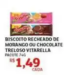 Assaí Atacadista De - biscoito recheado de morango ou chocolate oferta
