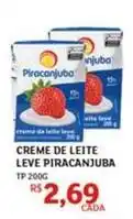 Assaí Atacadista Piracanjuba - creme de leite leve oferta