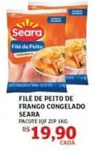Assaí Atacadista Seara - filé de peito de frango congelado oferta