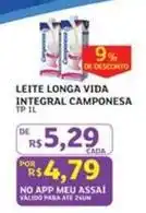 Assaí Atacadista Vida - leite longa vida integral oferta