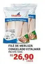 Assaí Atacadista Vitalmar - filé de merluza congelado oferta