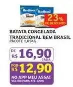 Assaí Atacadista Bem brasil - batata congelada tradicional oferta