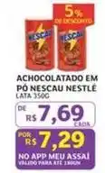 Assaí Atacadista Nestlé - achocolatado em po nescau oferta