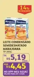 Assaí Atacadista Marajoara - leite condensado semidesnatado oferta