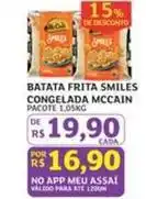 Assaí Atacadista Mccain - batata frita smiles congelada oferta