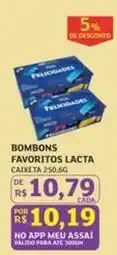 Assaí Atacadista Lacta - bombons favoritos oferta
