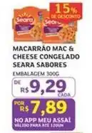 Assaí Atacadista Seara - macarrão mac & cheese congelado oferta