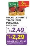 Assaí Atacadista Pomarola - molho de tomate tradicional oferta