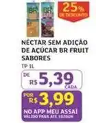 Assaí Atacadista Saborosas - néctar sem adição de açúcar br fruit oferta