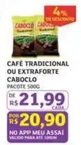 Assaí Atacadista Caboclo - café tradicional ou extraforte oferta