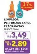 Assaí Atacadista Sanol - limpador perfumado oferta