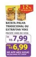 Assaí Atacadista Yoki - batata-palha tradicional ou extrafina oferta