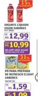 Assaí Atacadista Vigor - iogurte líquido oferta