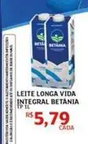 Assaí Atacadista Betânia - leite longa vida integral oferta