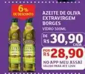 Assaí Atacadista Borges - azeite de oliva extravirgem oferta