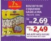 Assaí Atacadista De - biscoito de coquinho gameleira oferta