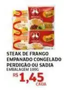Assaí Atacadista Steak - steak de frango empanado congelado oferta
