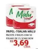 Assaí Atacadista Malu - papel-toalha oferta