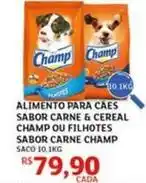 Assaí Atacadista Champ - alimento para caes carne & cereal oferta
