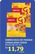 Assaí Atacadista Sadia - sobrecoxas de frango congeladas oferta