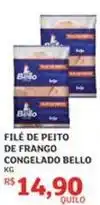 Assaí Atacadista Bello - filé de peito de frango congelado oferta