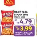 Assaí Atacadista Yoki - milho para pipoca oferta