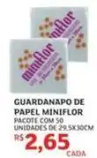 Assaí Atacadista Flor - guardanapo de papel oferta