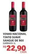 Assaí Atacadista Sangue de boi - vinho nacional tinto suave oferta