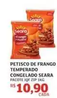Assaí Atacadista Seara - petisco de frango temperado congelado oferta