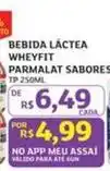 Assaí Atacadista Parmalat - bebida láctea wheyfit oferta