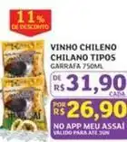 Assaí Atacadista De - vinho chileno oferta