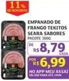 Assaí Atacadista Tekitos - empanado de frango seara sabores oferta