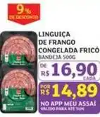 Assaí Atacadista Fricó - linguiça de frango congelada oferta
