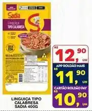 Sadia - linguica tipo calabresa