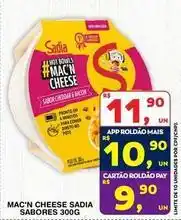 Roldão Sadia - mac'n cheese oferta