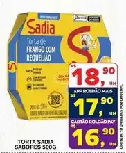 Roldão Sadia - torta sabores oferta