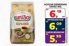 Roldão União - açúcar demerara oferta
