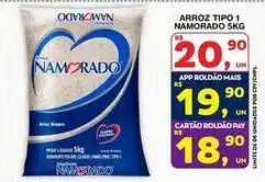 Roldão Namorado - arroz tipo 1 oferta