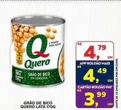 Roldão Quero - grão de bico quero oferta