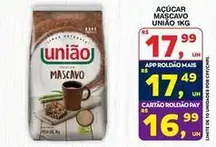 Roldão União - açúcar mascavo oferta