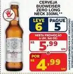 Roldão Budweiser - cerveja zero long neck oferta