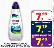 Roldão União - adocante liquido sucralose oferta