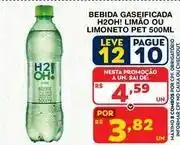 Roldão H2oh! - bebida gaseificada limoneto pet oferta