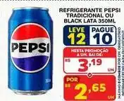 Roldão Pepsi - refrigerante tradicional ou black lata oferta