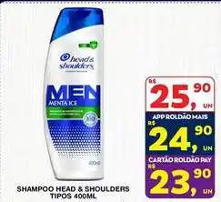 Roldão Head&shoulders - shampoo oferta