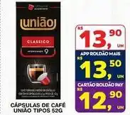 Roldão União - cápsulas de café oferta