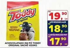 Roldão Toddy - achocolatado em po oferta